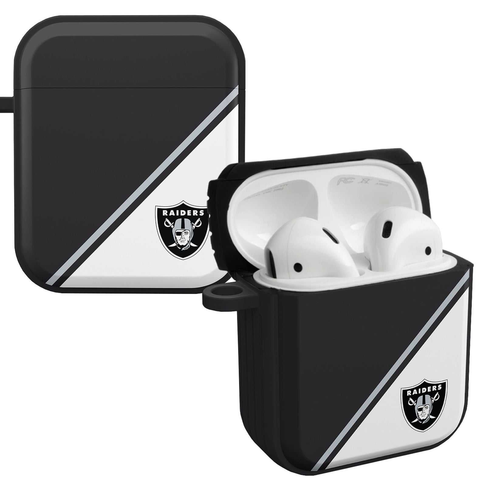 Las Vegas Raiders HDX Champion Series Apple AirPods Gen 1 & 2 Case Cover