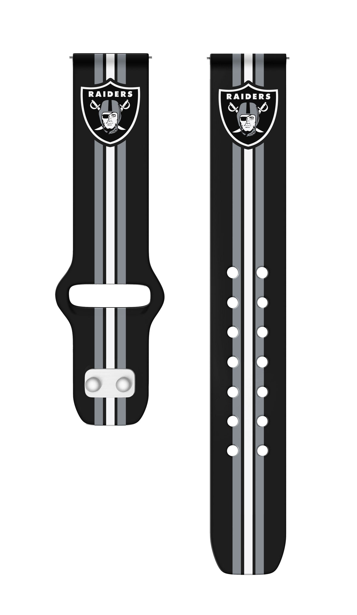 Game Time Las Vegas Raiders Quick Change HD Watch Band