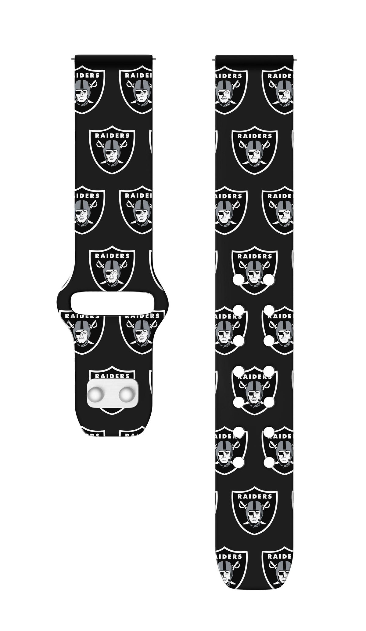 Game Time Las Vegas Raiders Quick Change HD Watch Band