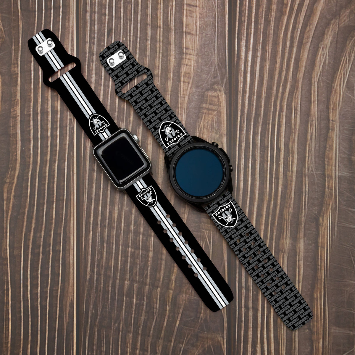 Game Time Las Vegas Raiders Quick Change HD Watch Band