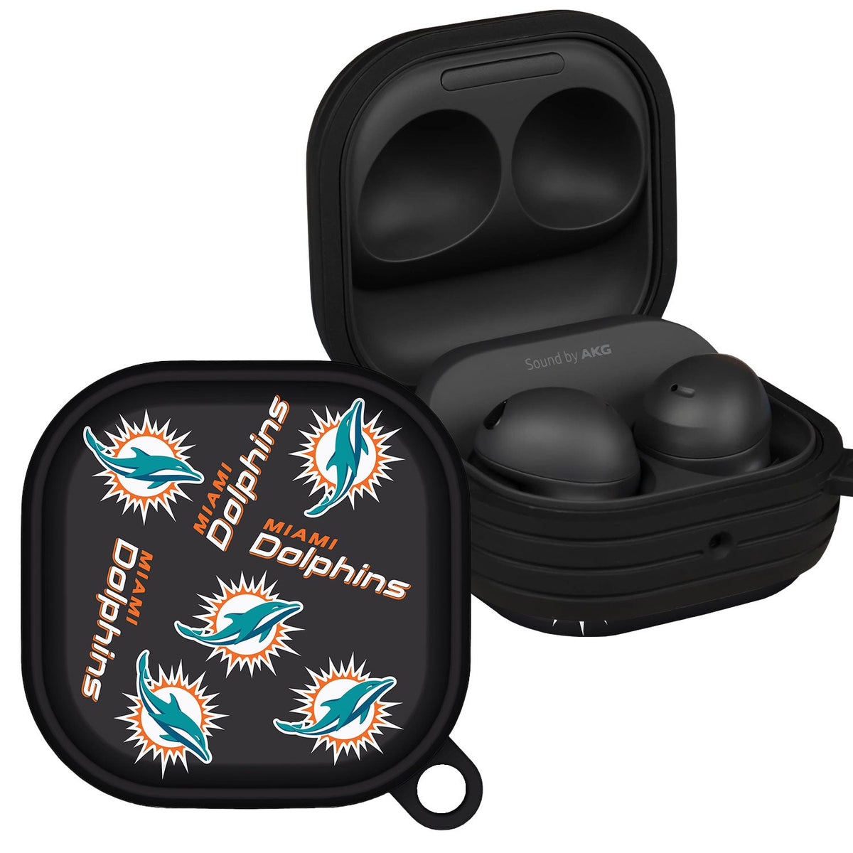 Miami Dolphins HDX Samsung Galaxy Buds Pro Case Cover