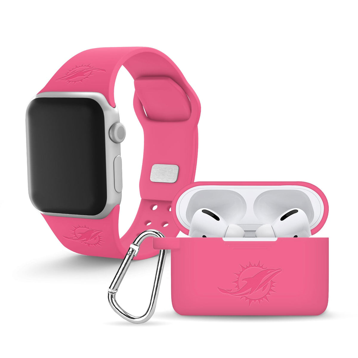 Game Time Miami Dolphins Engraved Apple Pro Combo Package