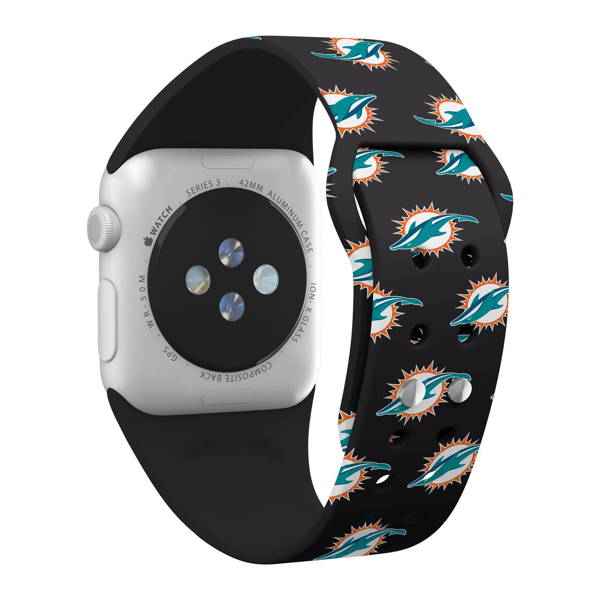 Miami Dolphins HD Apple Watch Band