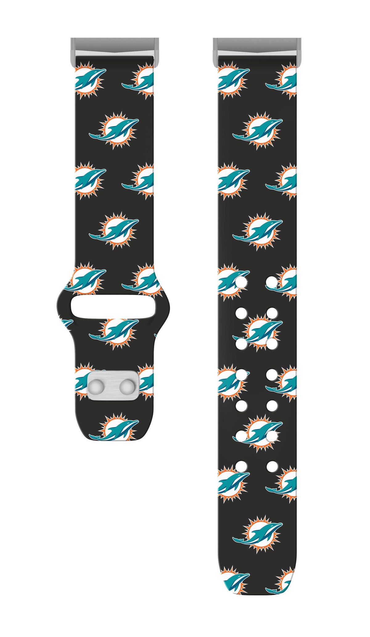 Miami Dolphins HD Fitbit Versa 3 and Sense Watch Band