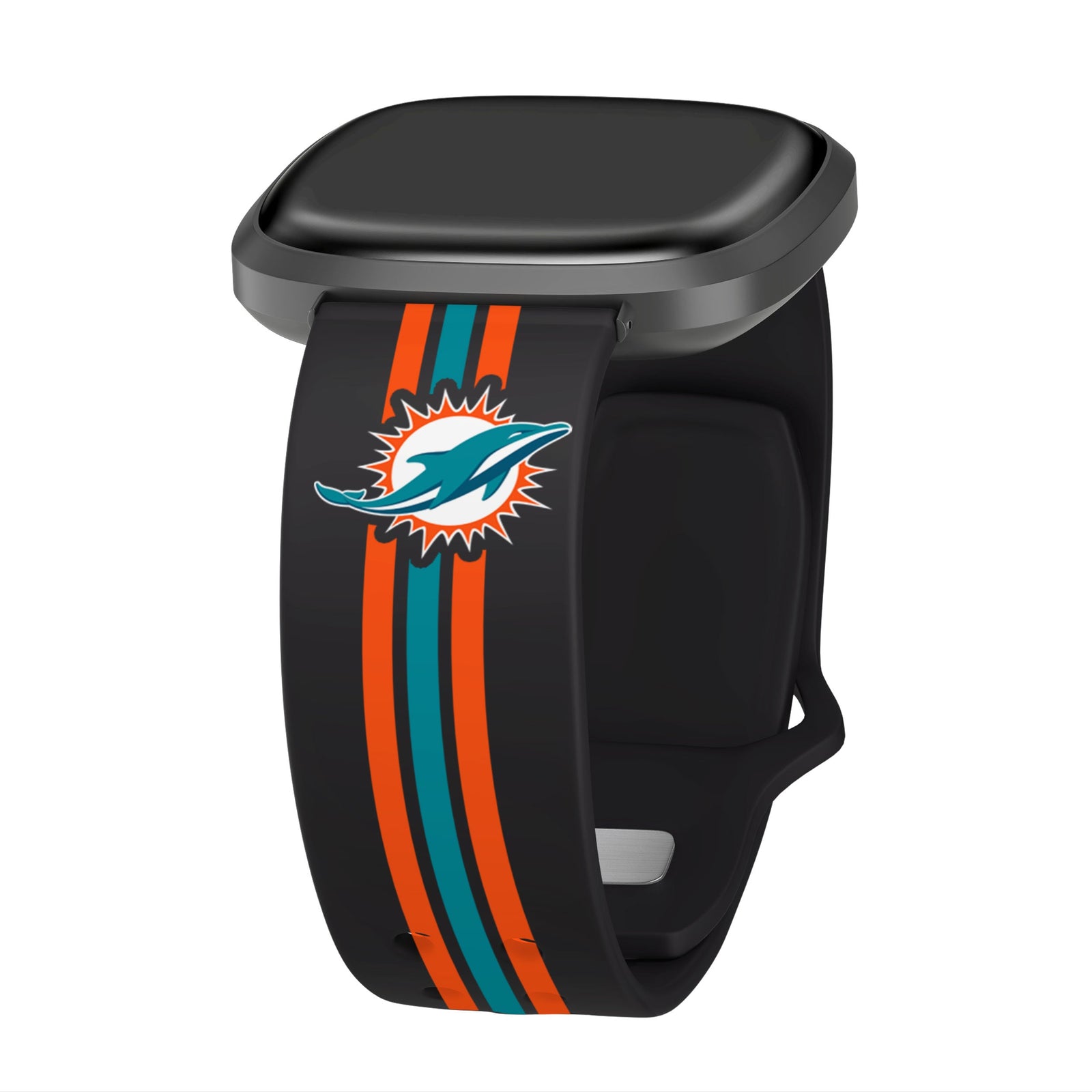 Miami Dolphins HD Fitbit Versa 3 and Sense Watch Band