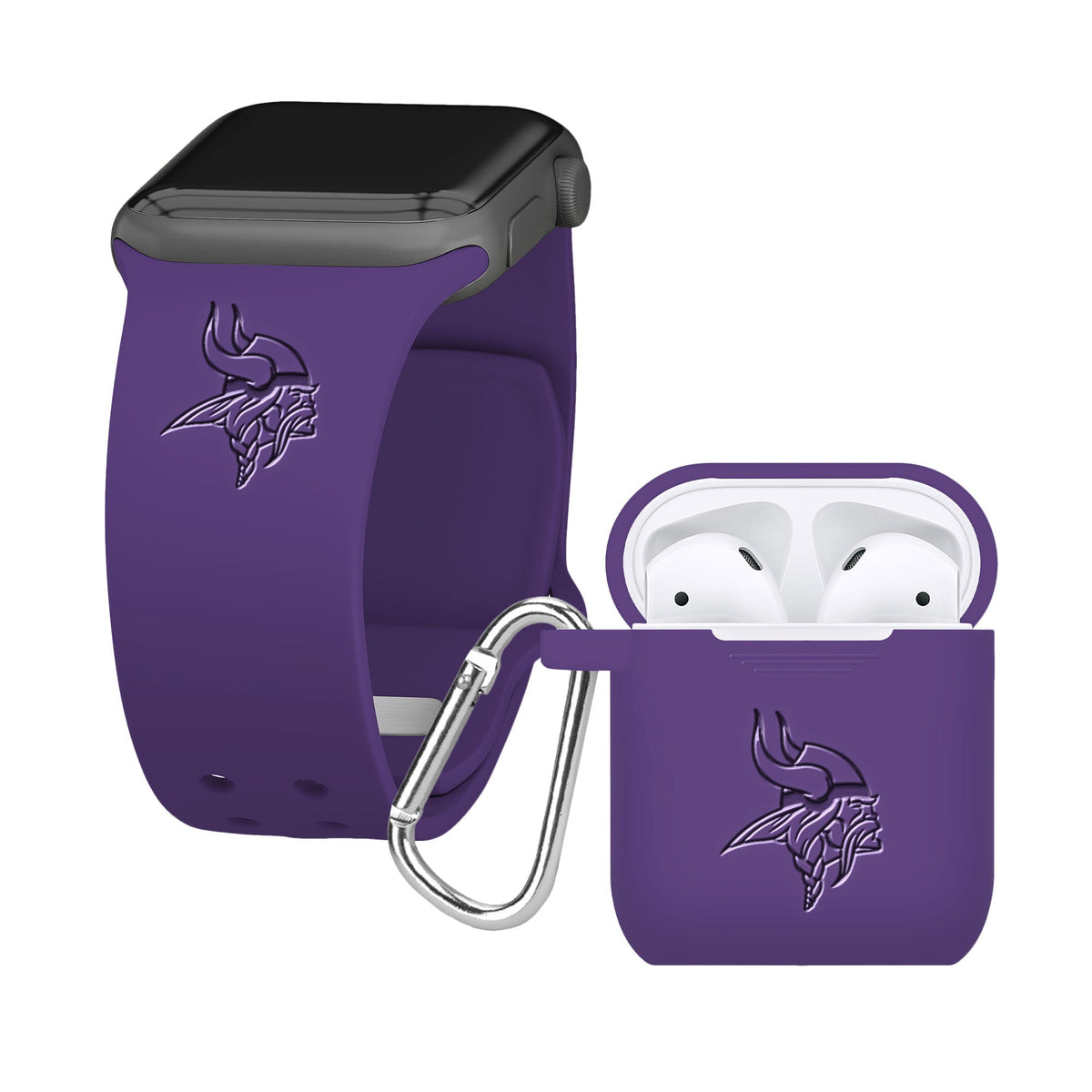 Game Time Minnesota Vikings Engraved Apple Combo Package