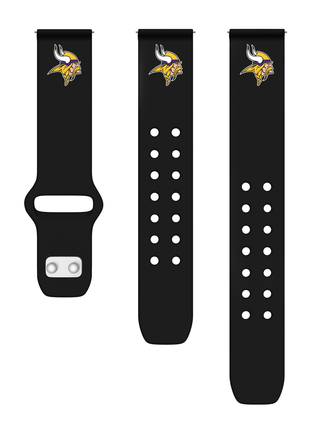 Game Time Minnesota Vikings Quick Change Silicone Watchband
