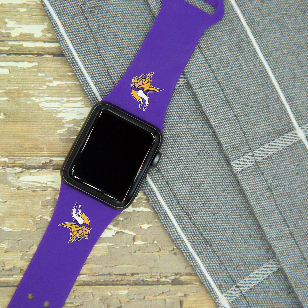Minnesota Vikings Apple Watch Band - Game Time