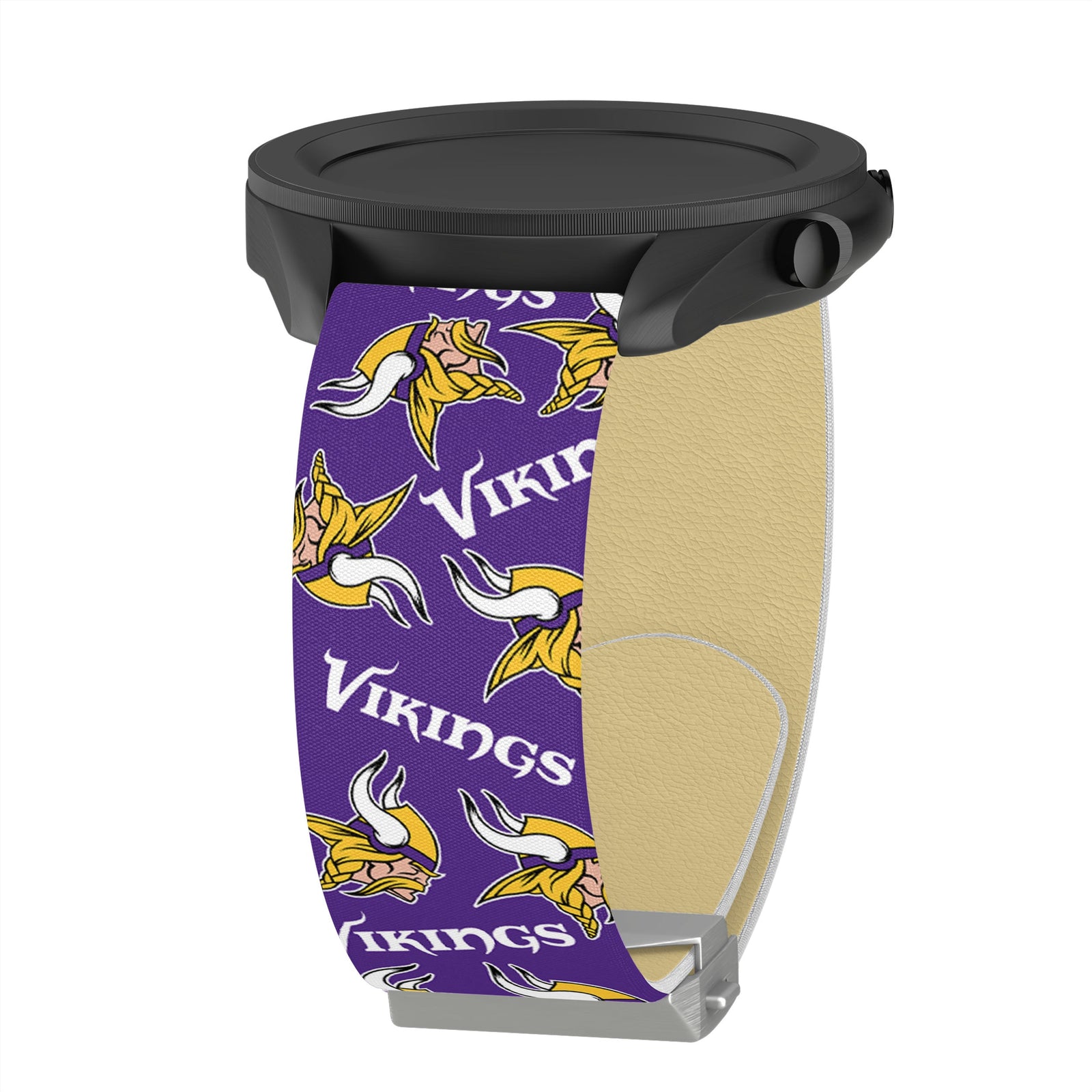 Game Time Minnesota Vikings Signature Series Quick Change Watch Band With Engraved Buckle