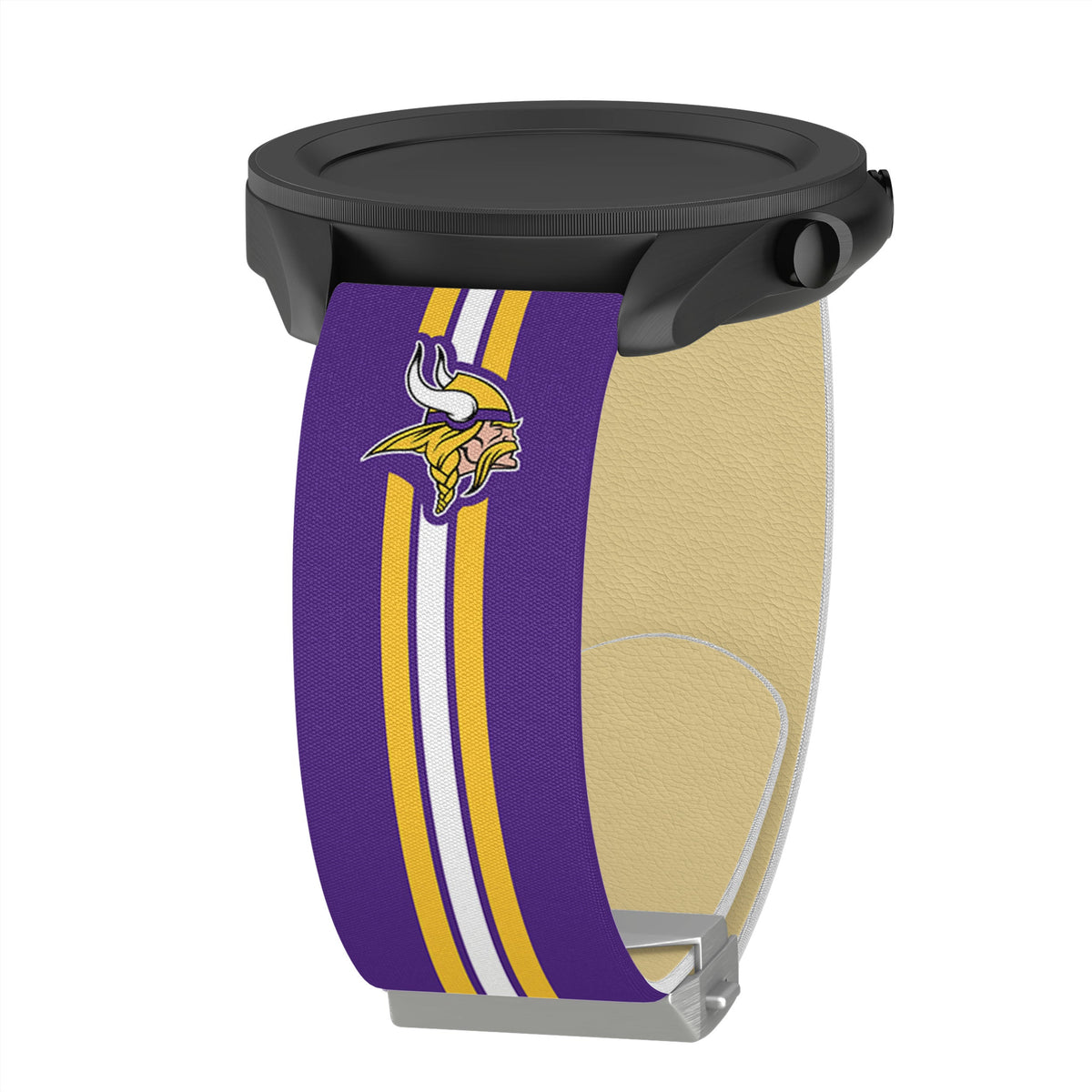 Game Time Minnesota Vikings Signature Series Quick Change Watch Band With Engraved Buckle