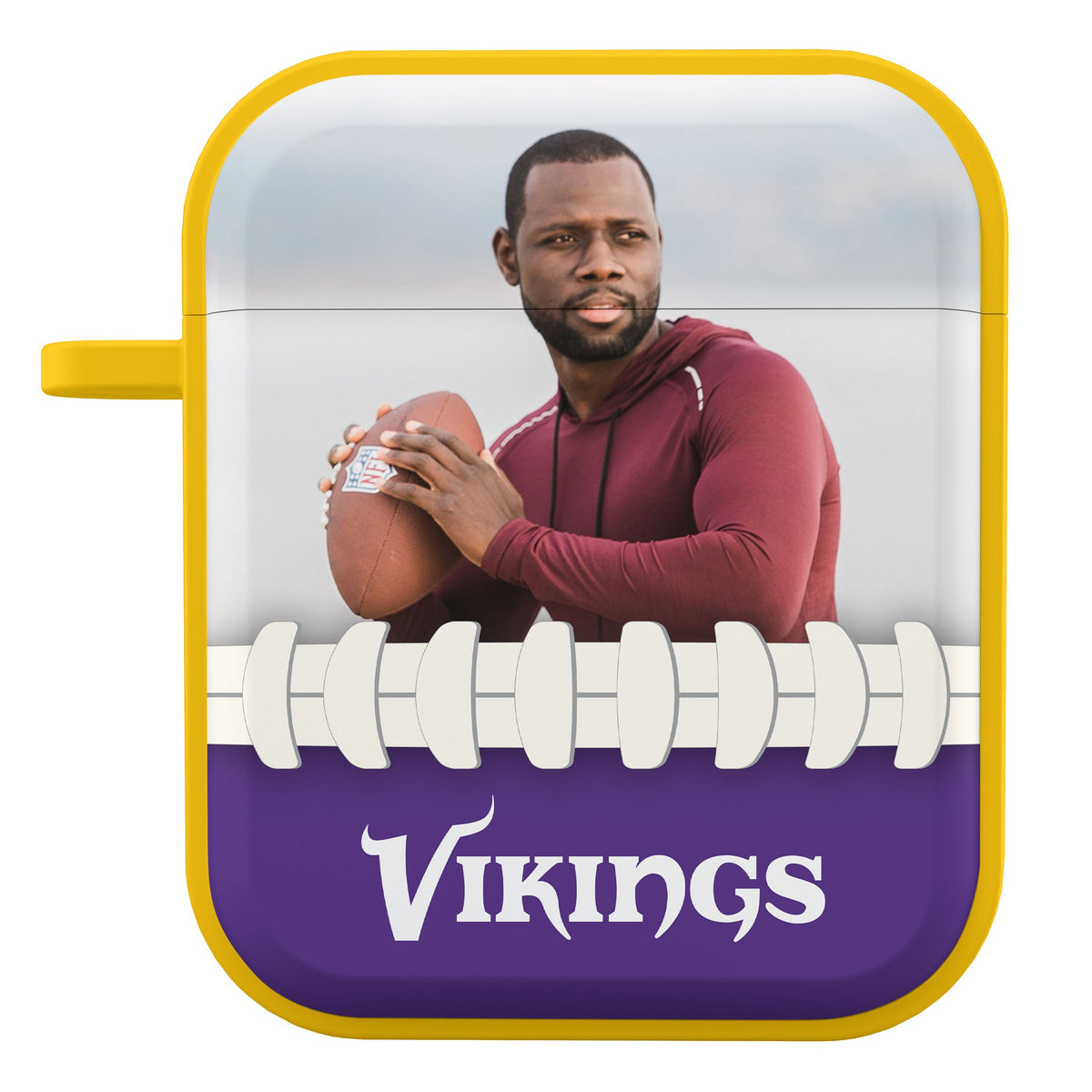 Minnesota Vikings Custom Photo HDX Apple AirPods Gen 1 &amp; 2 Case Cover