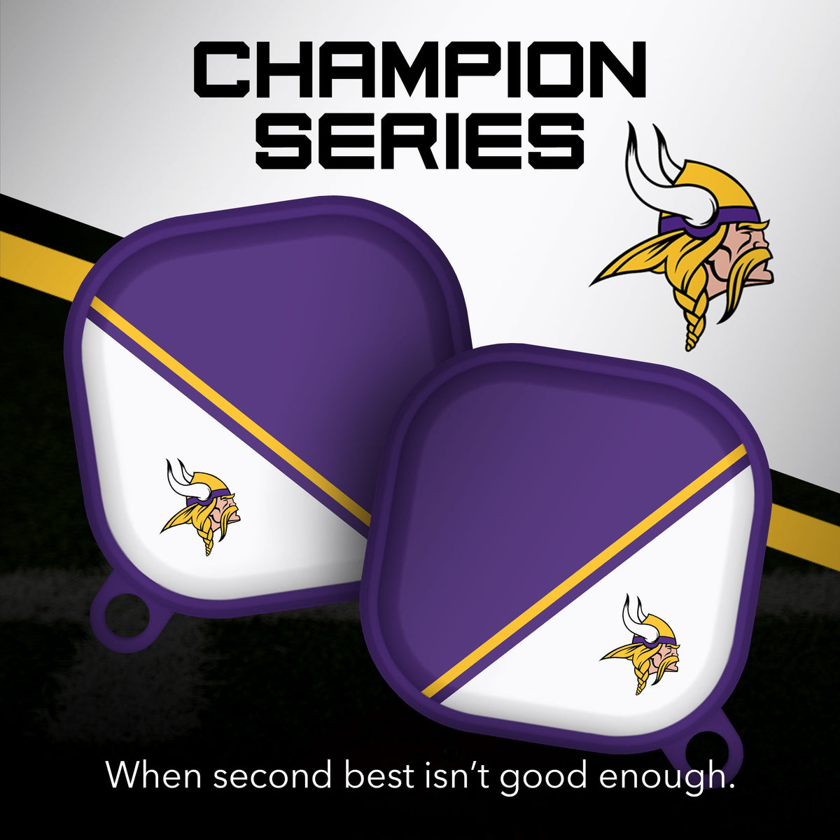 Minnesota Vikings HDX Champion Series Samsung Galaxy Buds Pro &amp; Buds Live Case Cover