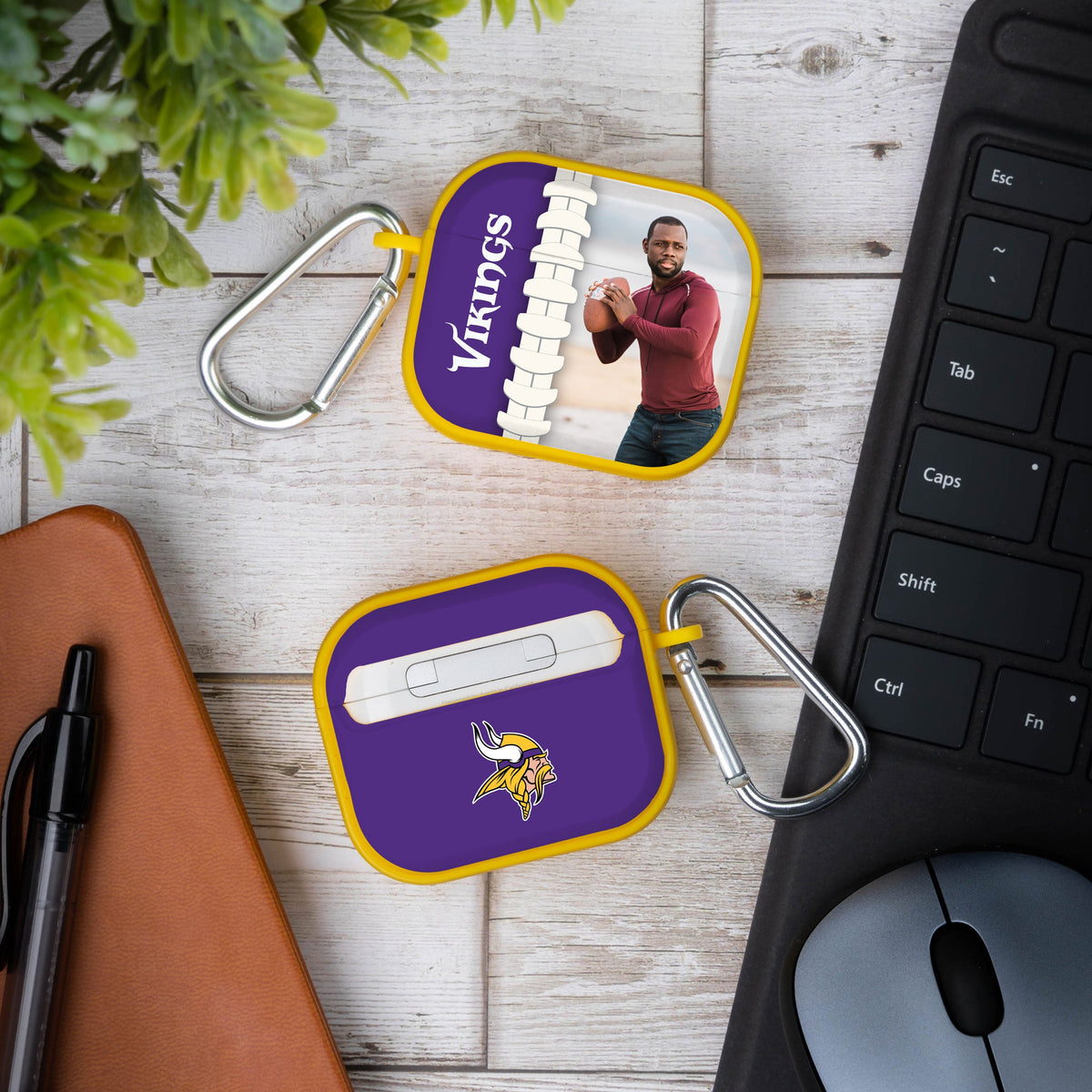 Minnesota Vikings Custom Photo HDX Apple AirPods Gen 3 Case Cover