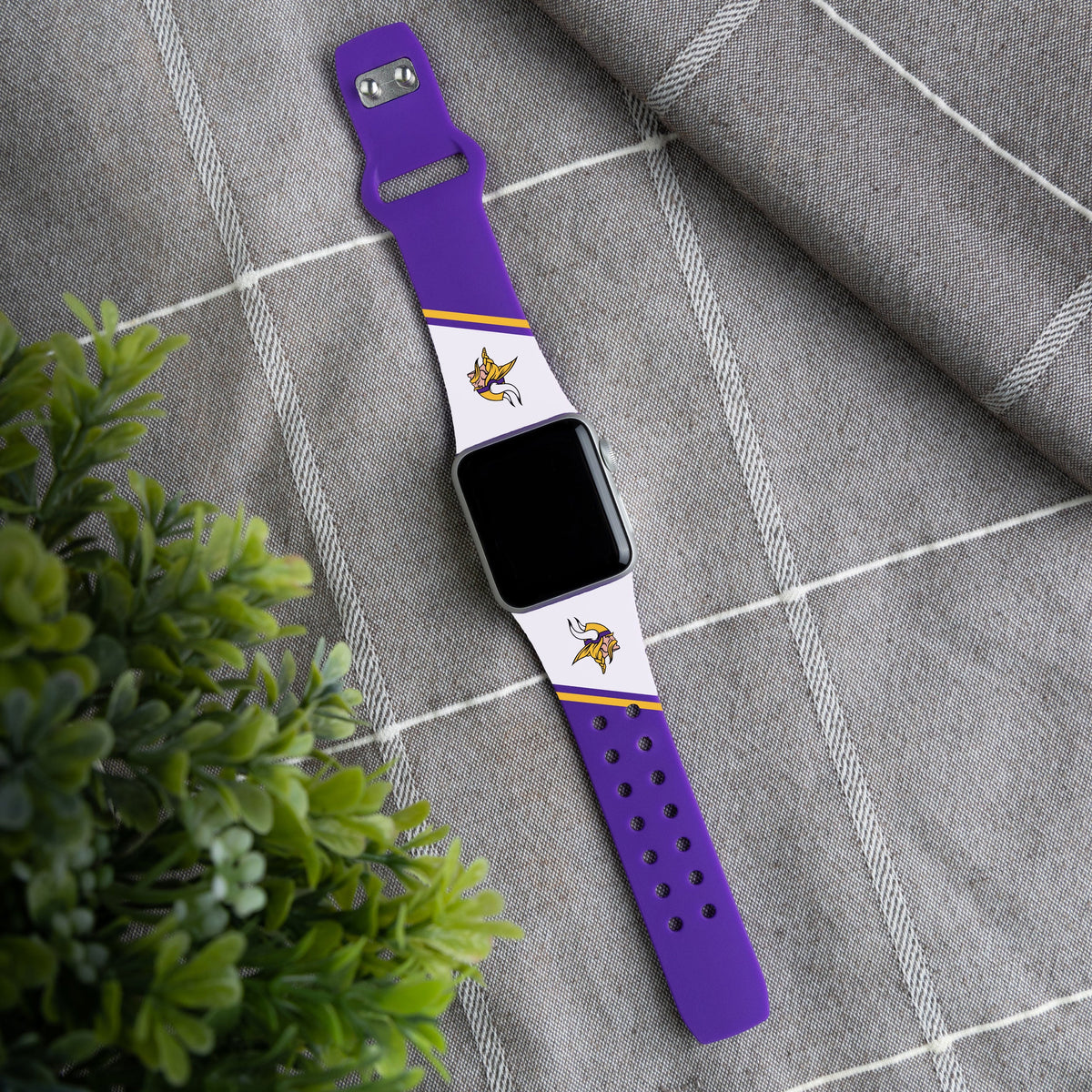 Minnesota Vikings HD Champion Series Apple Watch Band