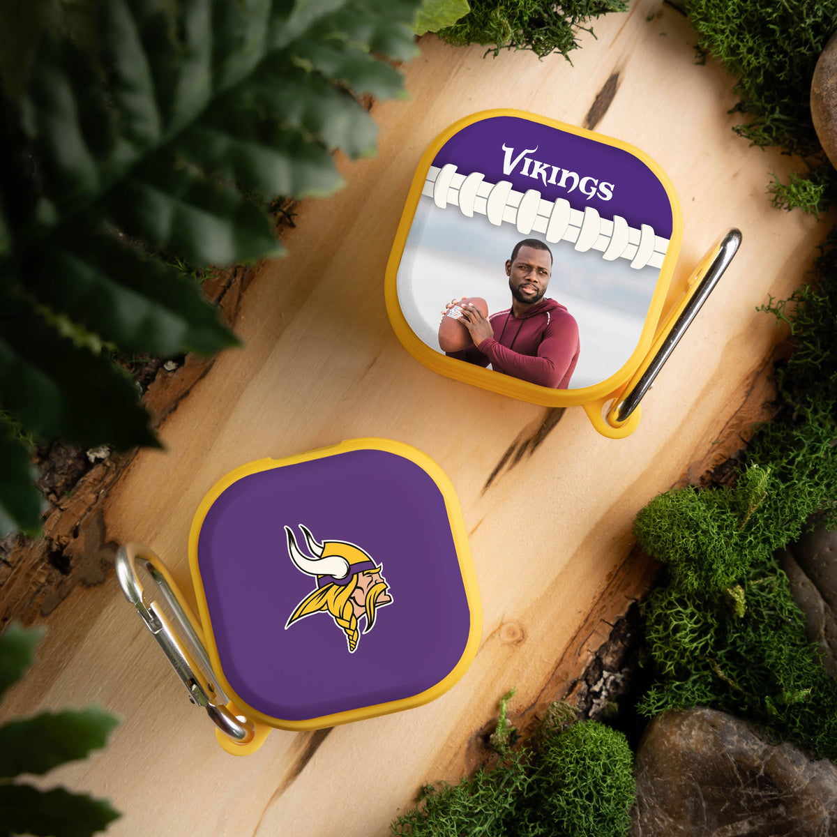 Minnesota Vikings Custom Photo HDX Samsung Galaxy Buds Pro &amp; Buds Live Case Cover
