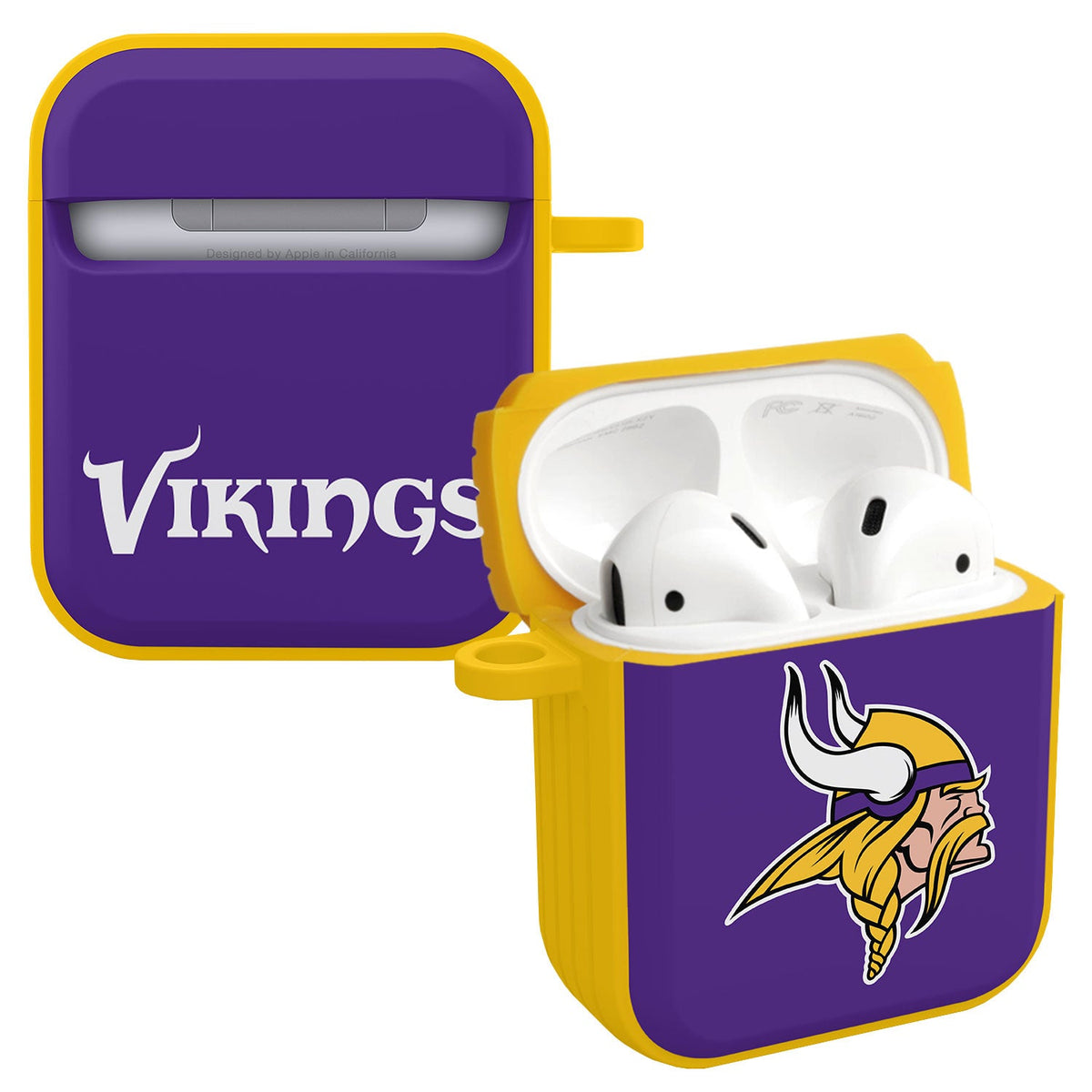 Minnesota Vikings HDX Apple AirPods Gen 1 &amp; 2 Case Cover