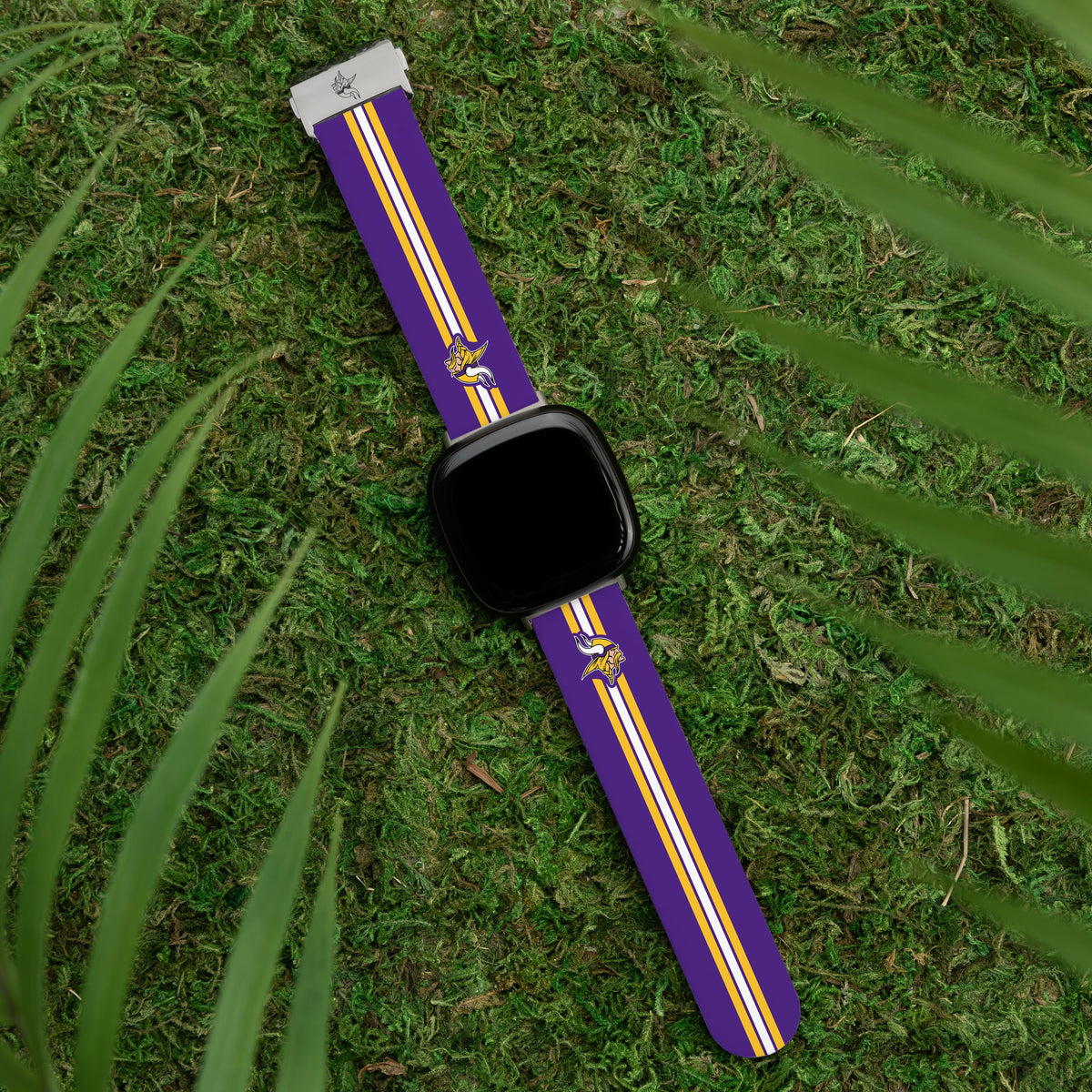 Minnesota Vikings Signature Series Fitbit Versa 3 &amp; Sense 1 Watch Band