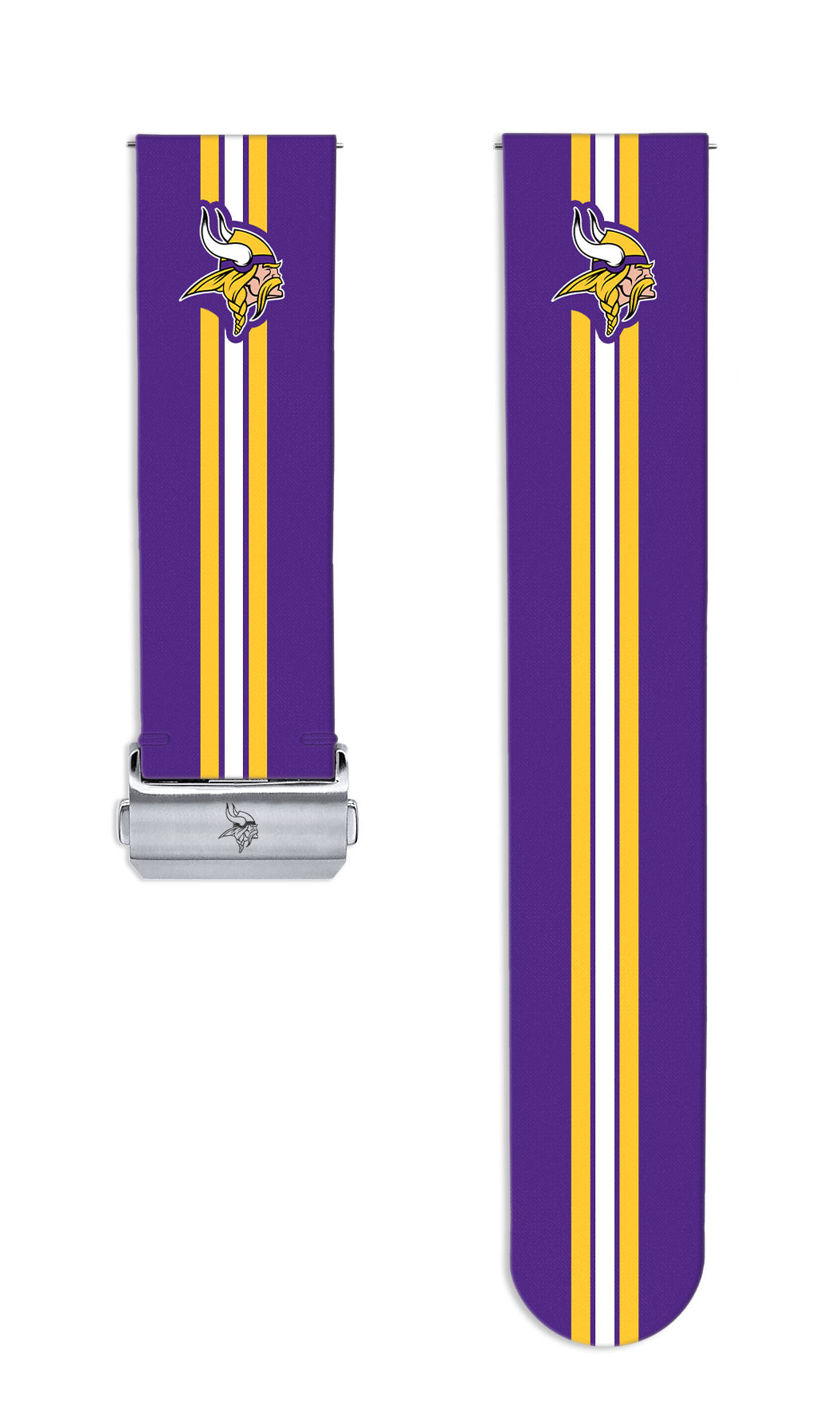 Minnesota Vikings Full Print Quick Change Watch Band With Engraved Buckle - AffinityBands