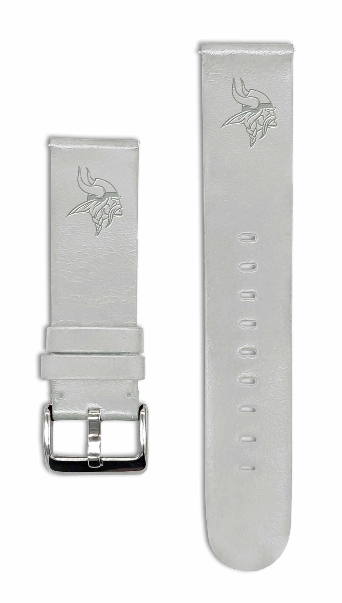 Minnesota Vikings Quick Change Leather Watch Band - USA Sewn - AffinityBands