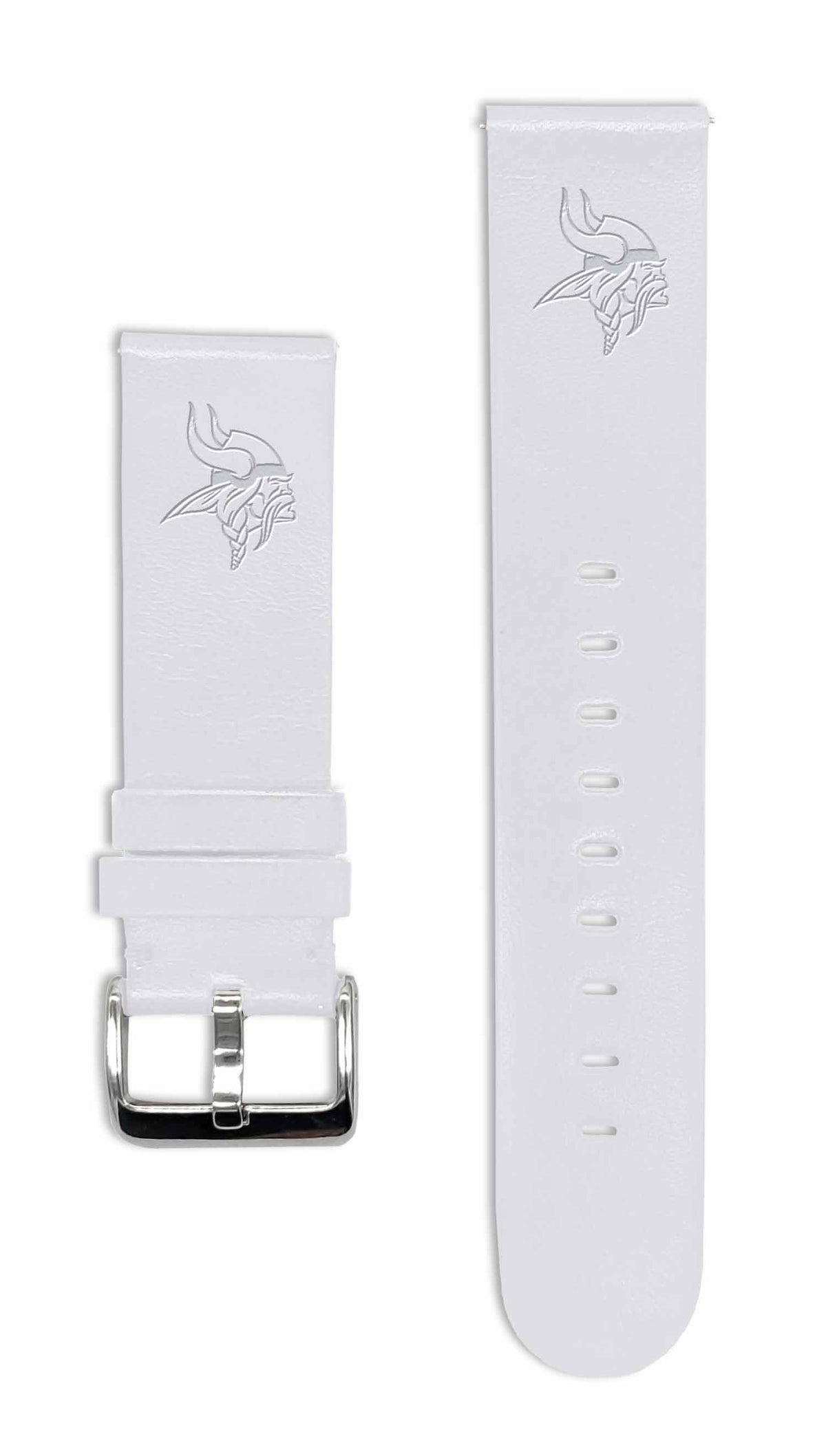 Minnesota Vikings Quick Change Leather Watch Band - USA Sewn - AffinityBands