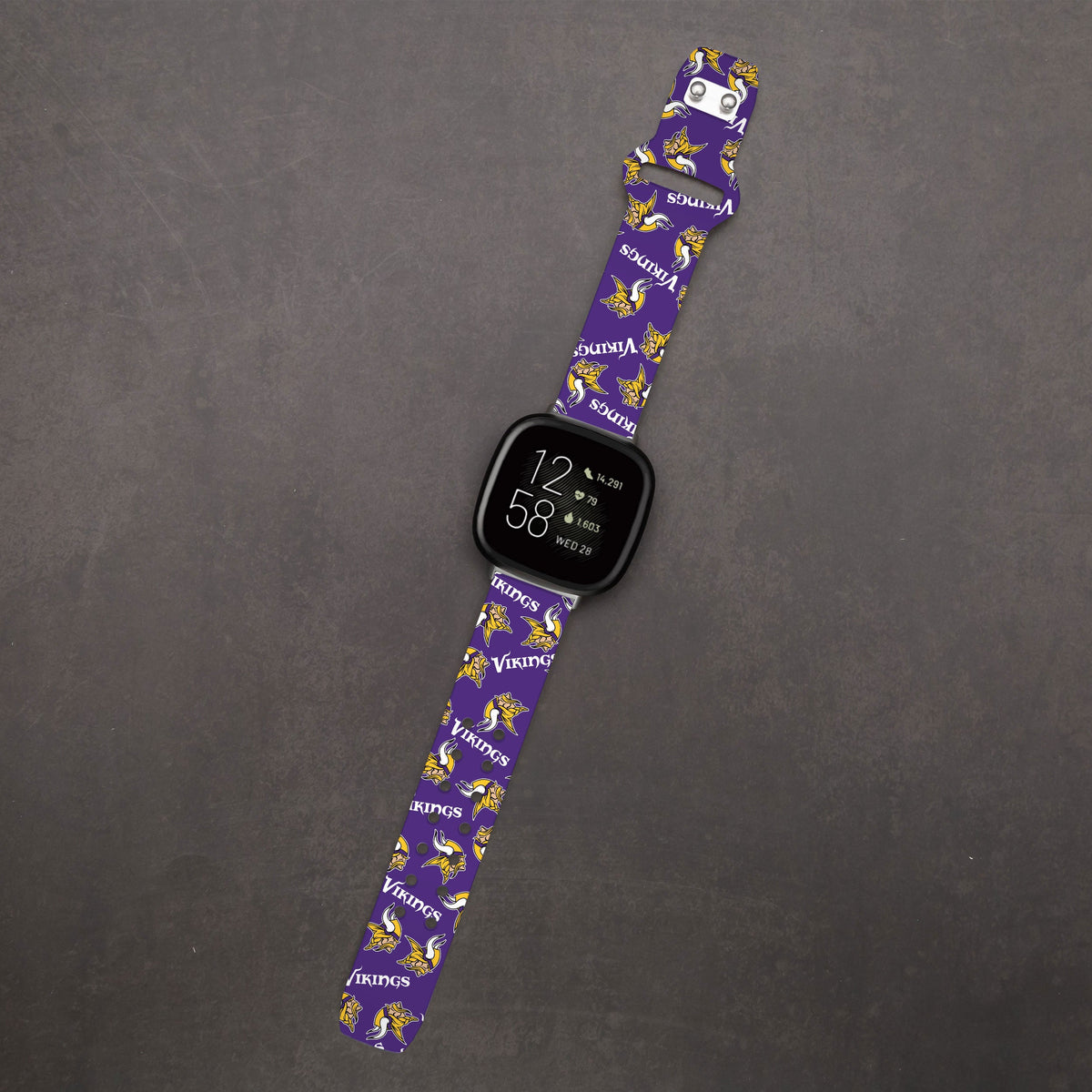 Minnesota Vikings HD Fitbit Versa 3 and Sense 1 Watch Band