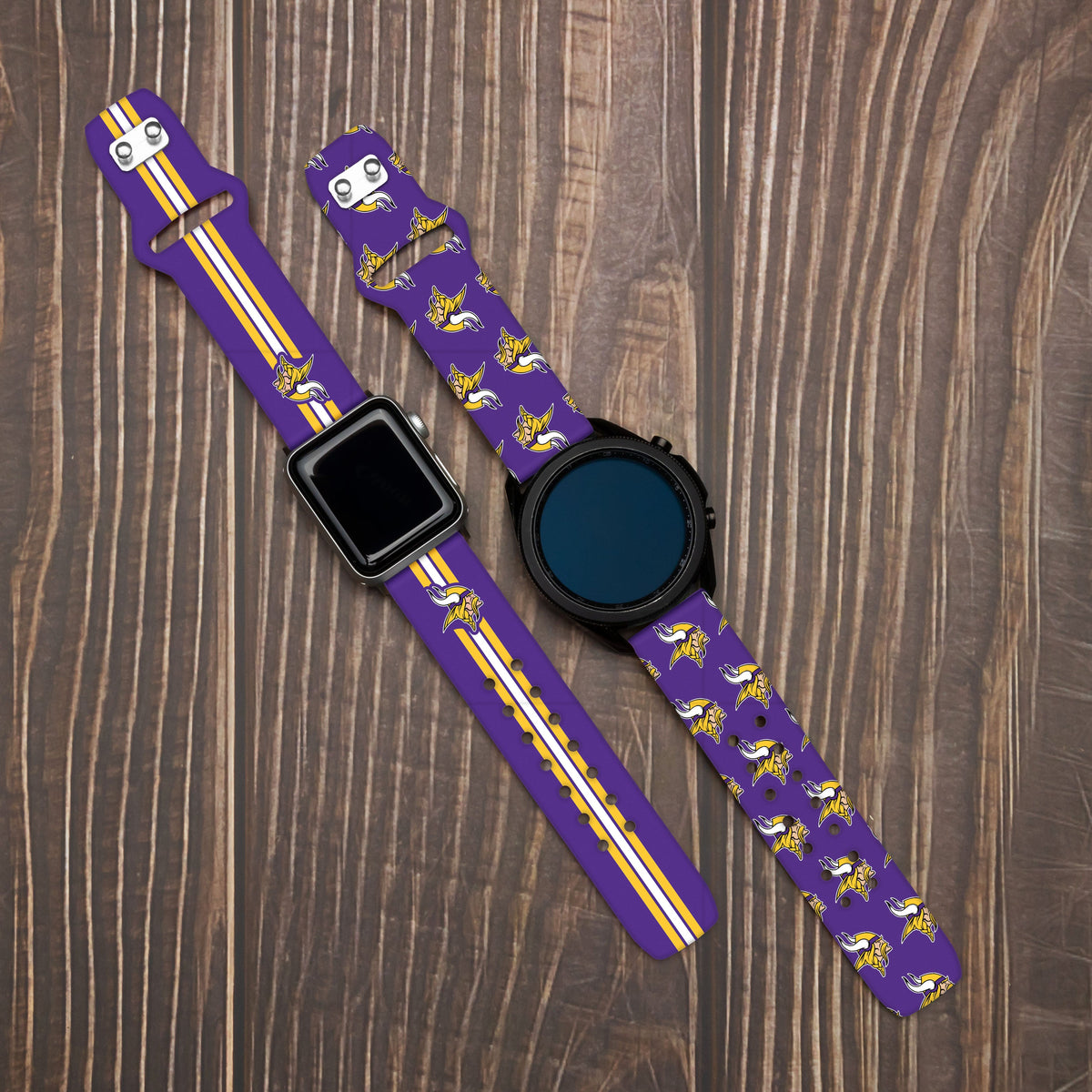 Game Time Minnesota Vikings HD Watch Band