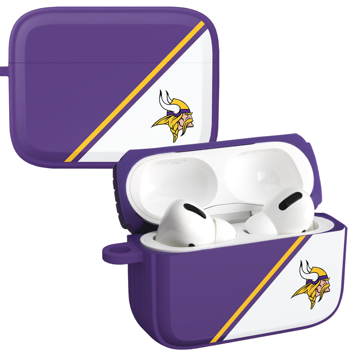 Minnesota Vikings HDX Champion Series Case Cover Compatible with Apple AirPods Pro 1 &amp; 2