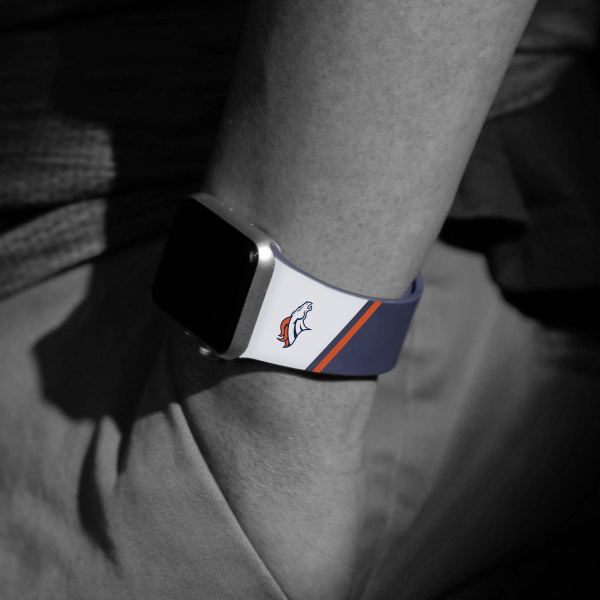 Denver Broncos HD Champion Series Apple Watch Band