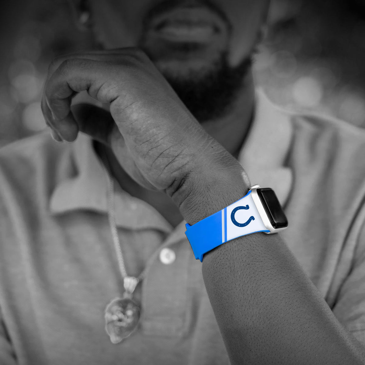Indianapolis Colts HD Champion Series Apple Watch Band
