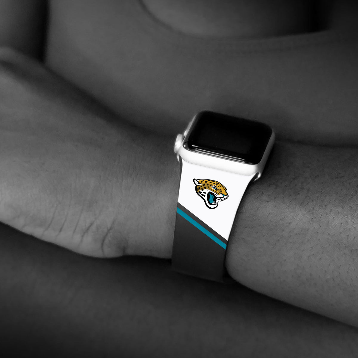 Jacksonville Jaguars HD Champion Series Apple Watch Band