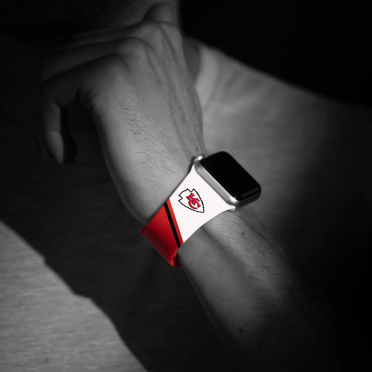 Kansas City Chiefs HD Champion Series Apple Watch Band