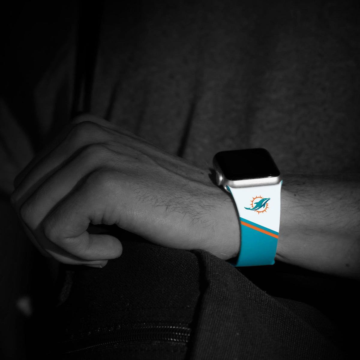 Miami Dolphins HD Champion Series Apple Watch Band