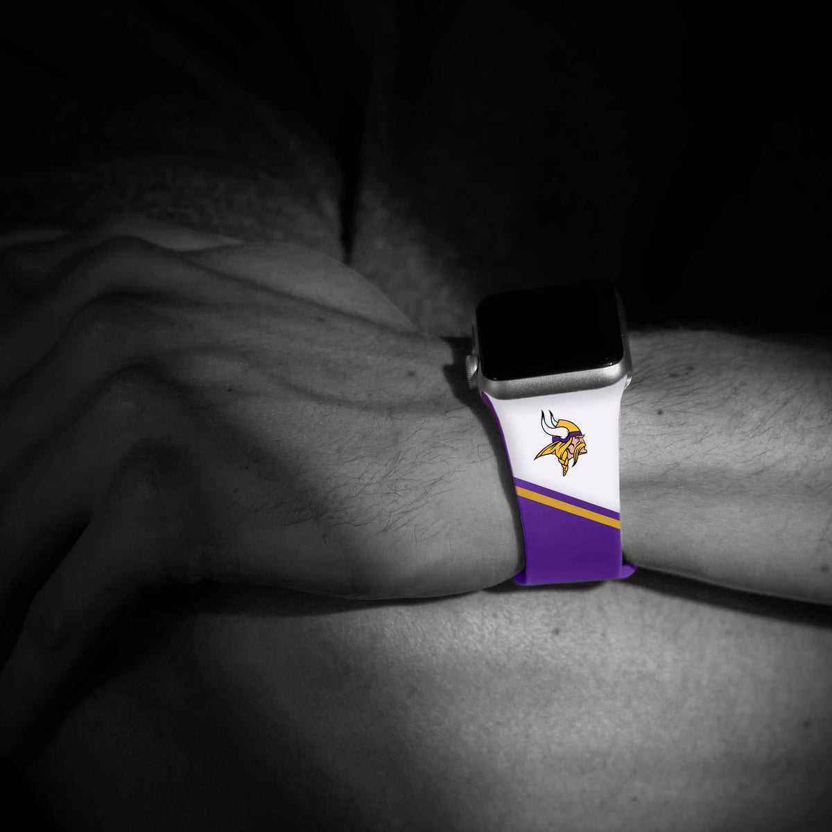 Minnesota Vikings HD Champion Series Apple Watch Band