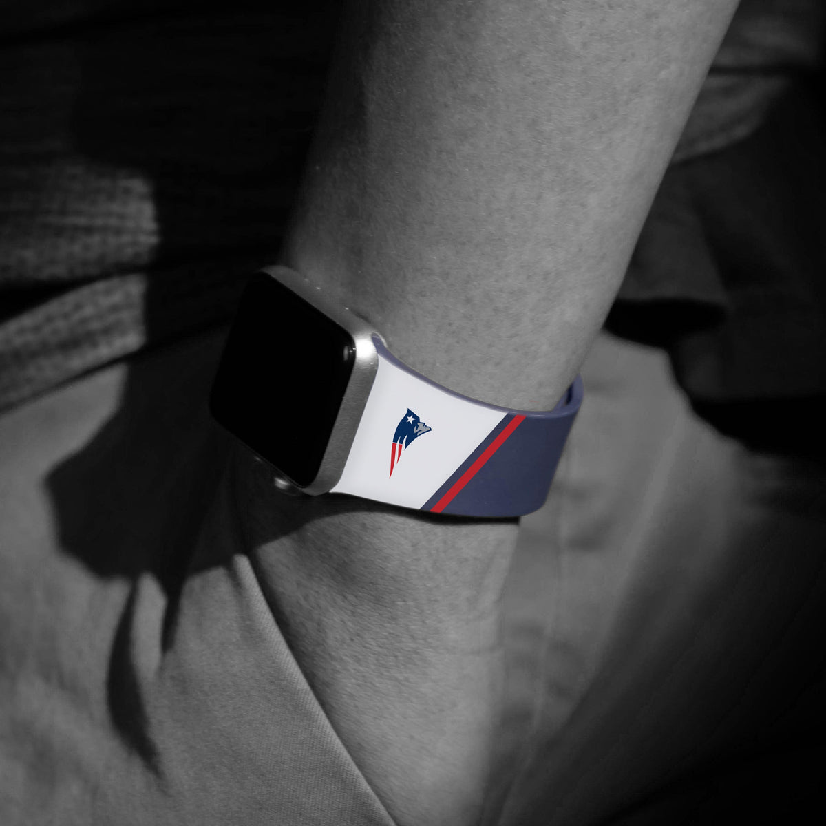 New England Patriots HD Champion Series Apple Watch Band