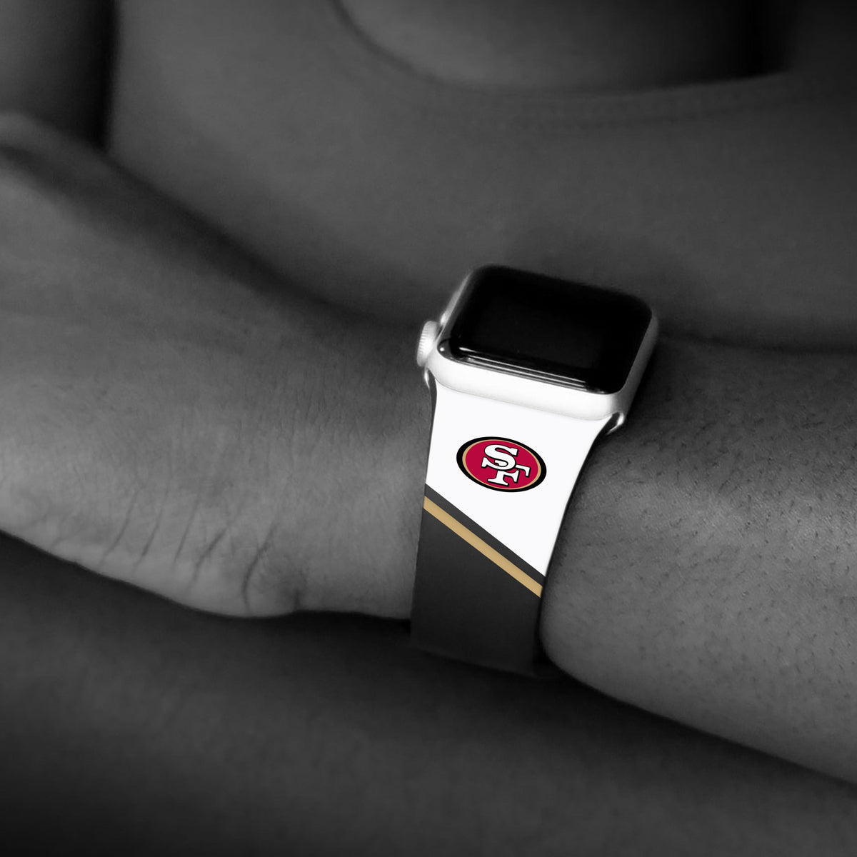 San Francisco 49ers HD Champion Series Apple Watch Band