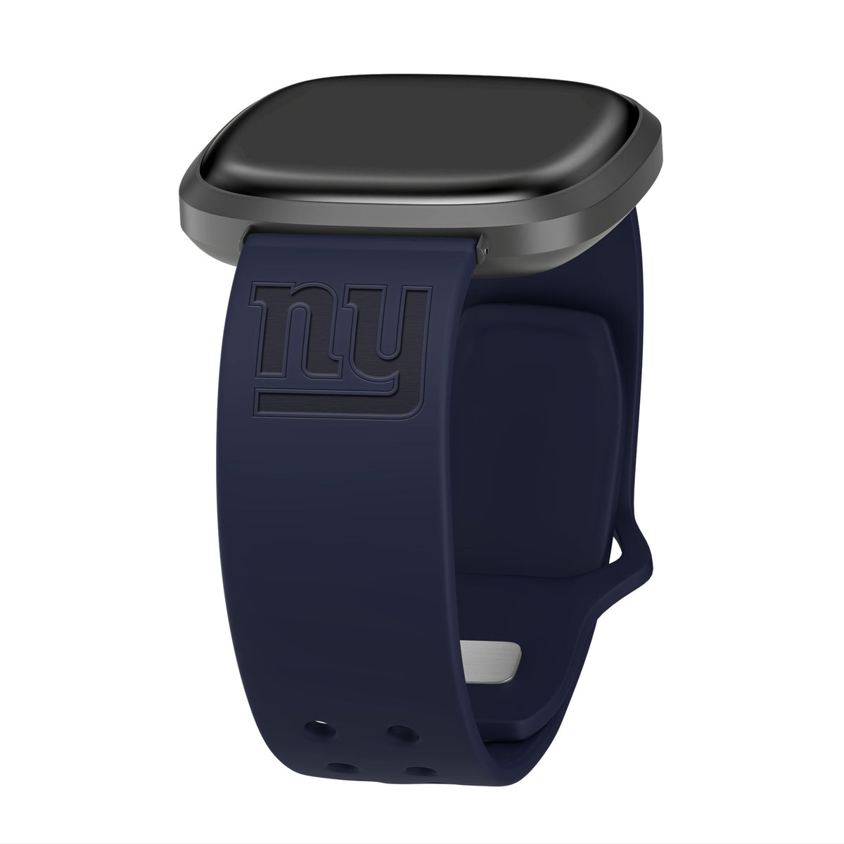 New York Giants Engraved Silicone Sport Fitbit Versa 3 &amp; Sense 1 Watch Band