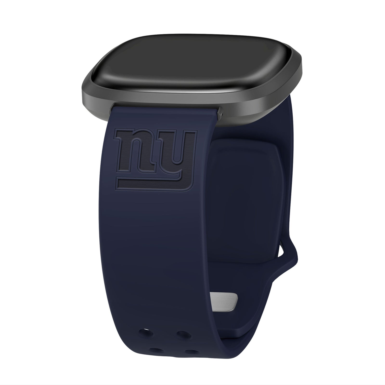 New York Giants Engraved Silicone Sport Fitbit Versa 3 & Sense 1 Watch Band