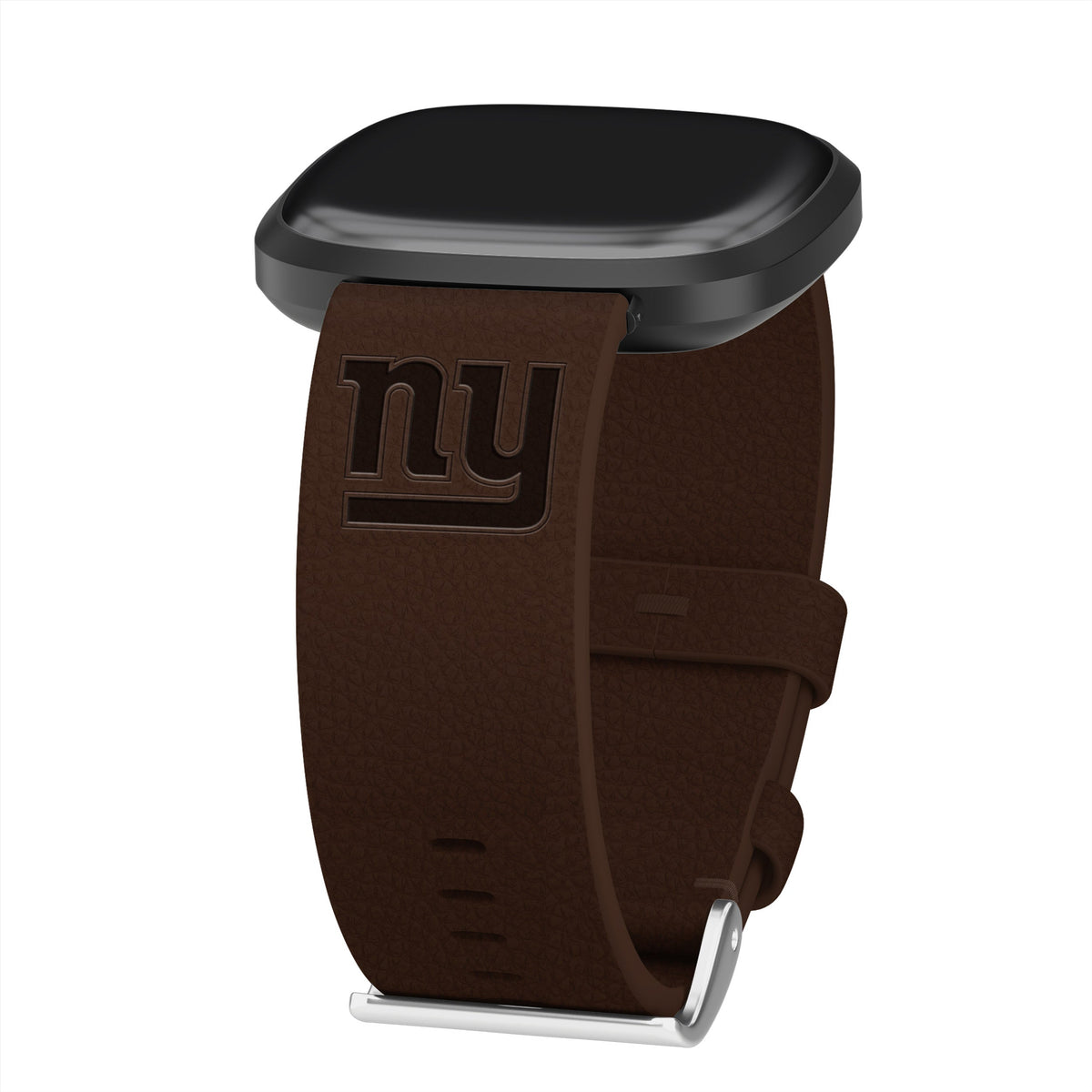 Game Time New York Giants Leather Fitbit Versa 3 &amp; Sense 1 Watch Band