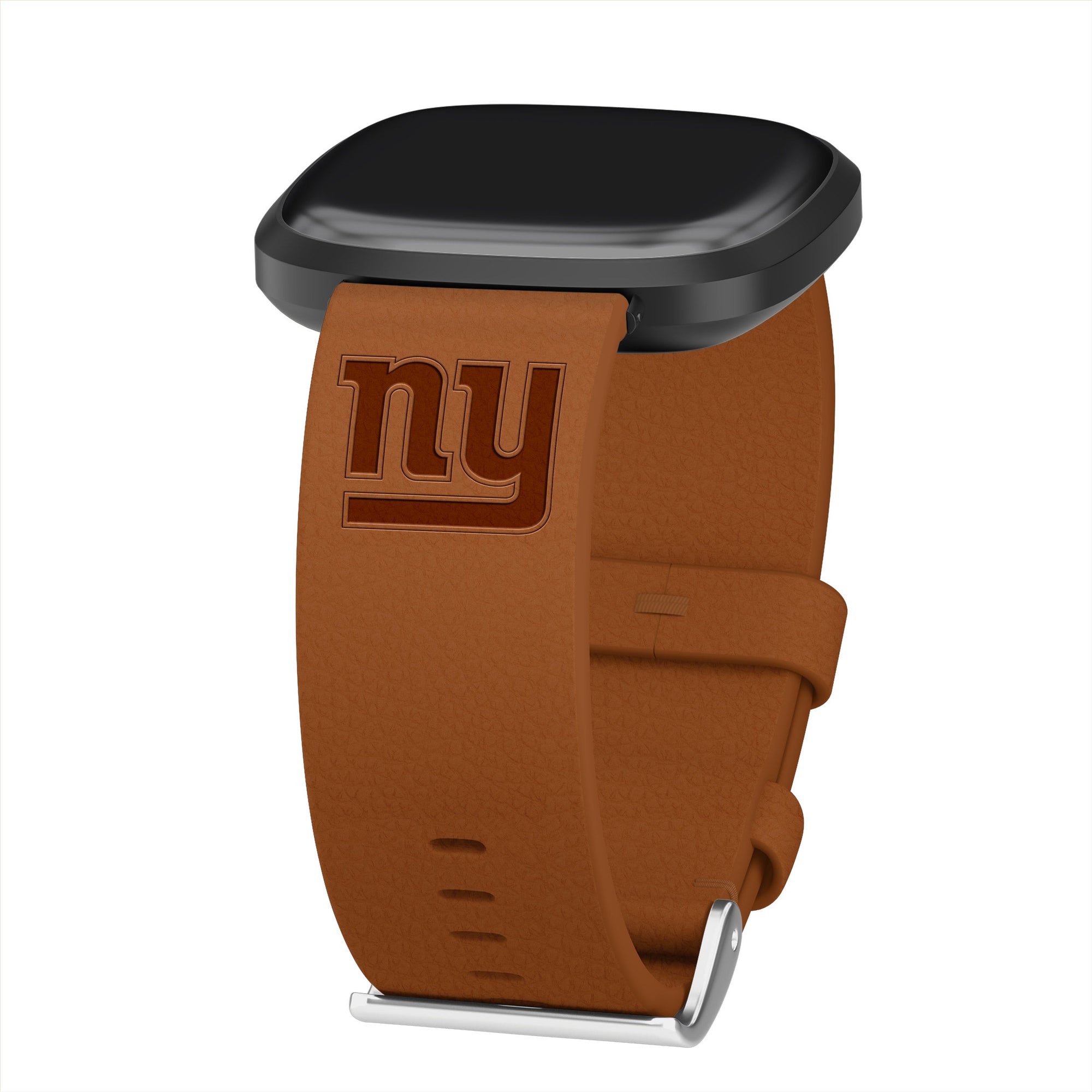 Game Time New York Giants Leather Fitbit Versa 3 & Sense 1 Watch Band