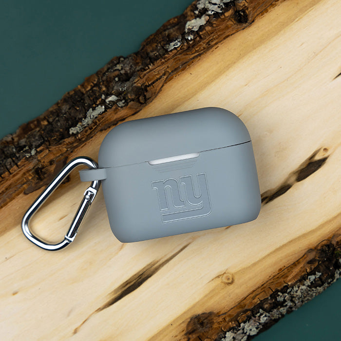 Game Time New York Giants Engraved AirPods Pro 1 &amp; 2 Silicone Case Cover