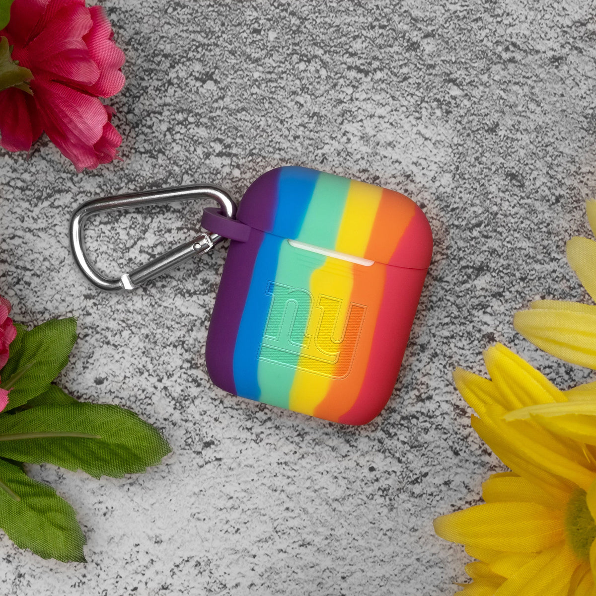 Game Time New York Giants Engraved Silicone AirPods Gen 1 &amp; 2 Case Cover