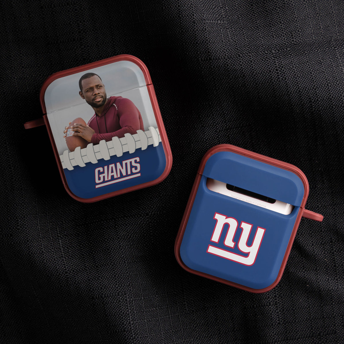 New York Giants Custom Photo HDX Apple AirPods Gen 1 &amp; 2 Case Cover