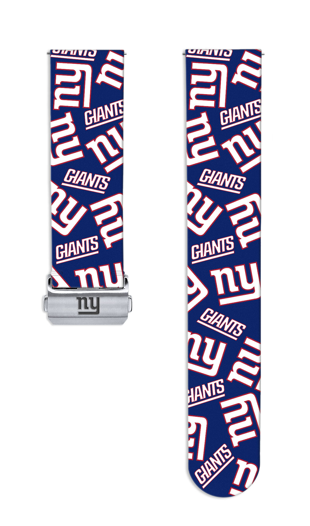 New York Giants Full Print Quick Change Watch Band With Engraved Buckle - AffinityBands