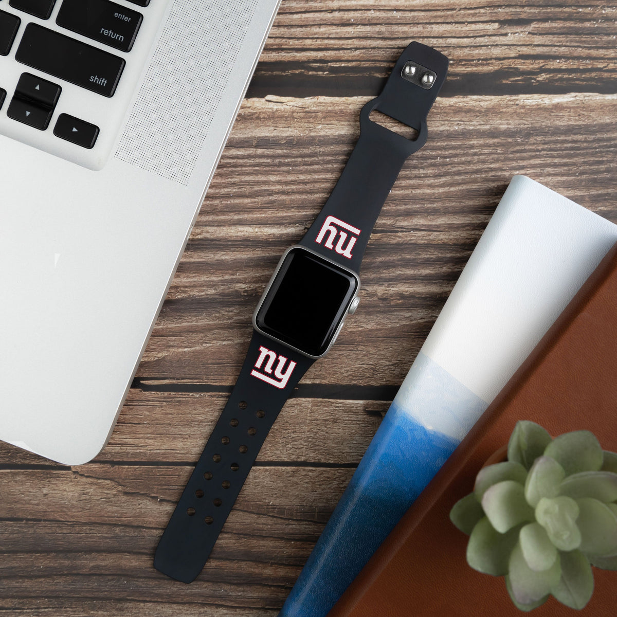 GAME TIME New York Giants HD Elite Edition Apple Watch Band