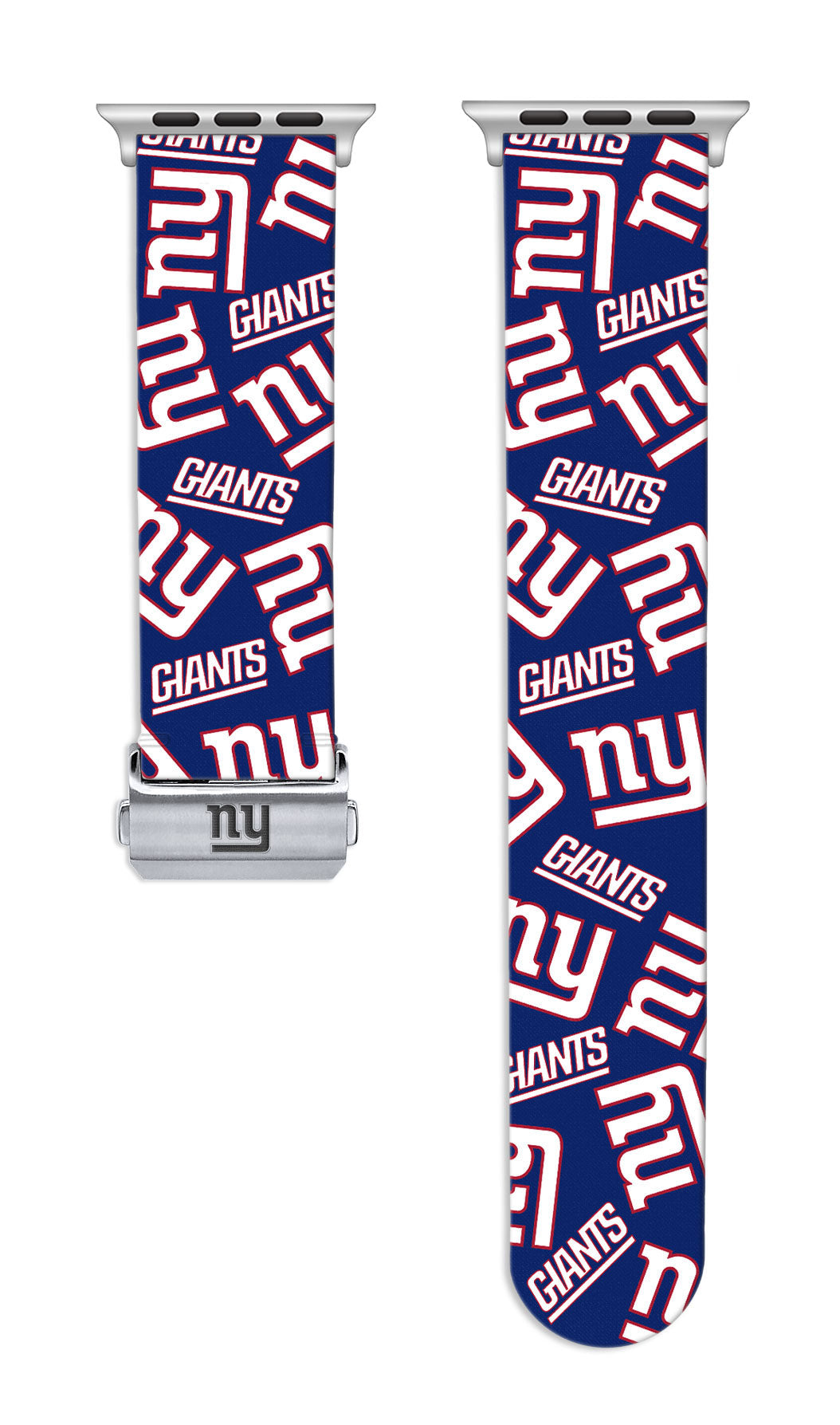 New York Giants Full Print Watch Band With Engraved Buckle - AffinityBands