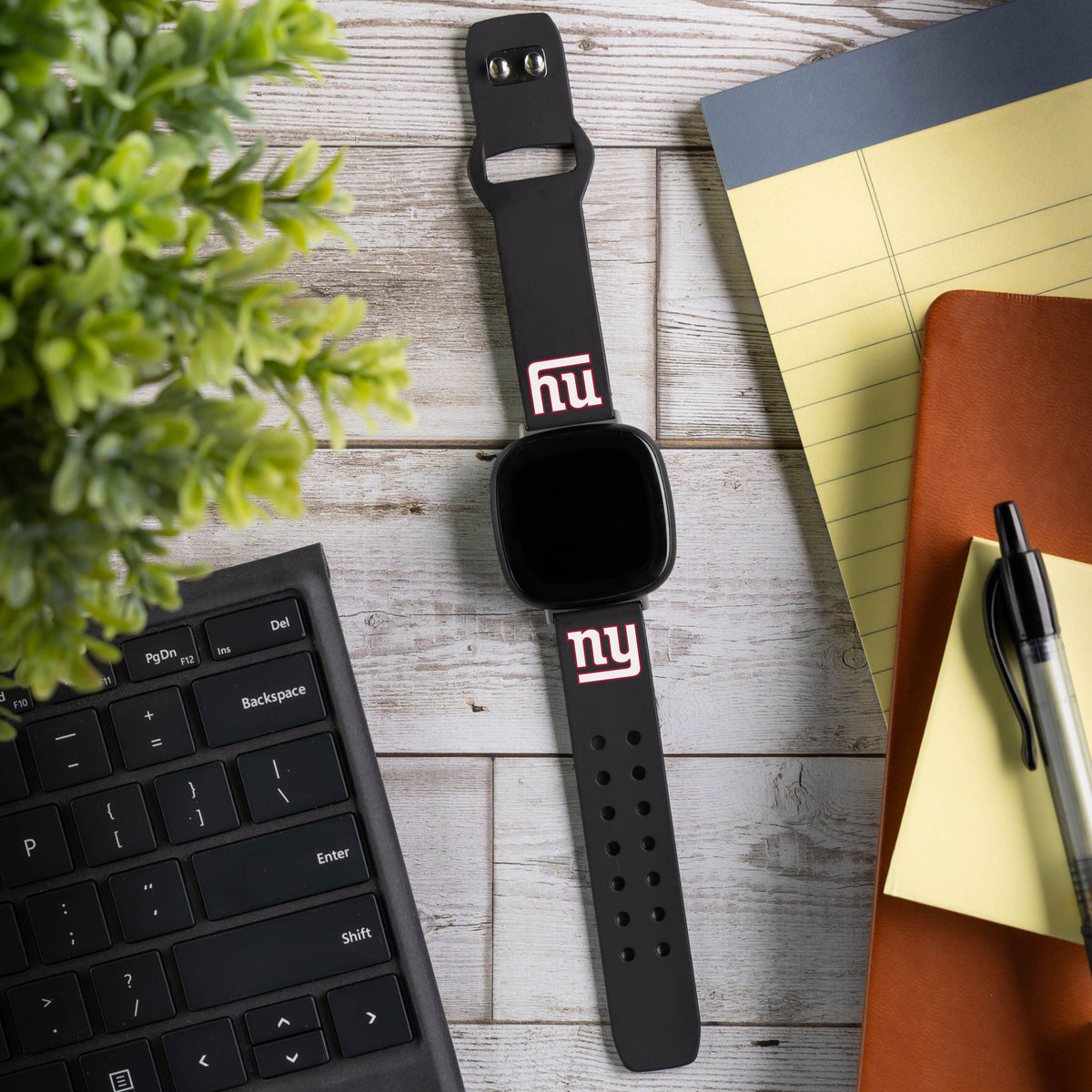 GAME TIME New York Giants HD Elite Edition Fitbit Versa 3 &amp; Sense 1 Watch Band