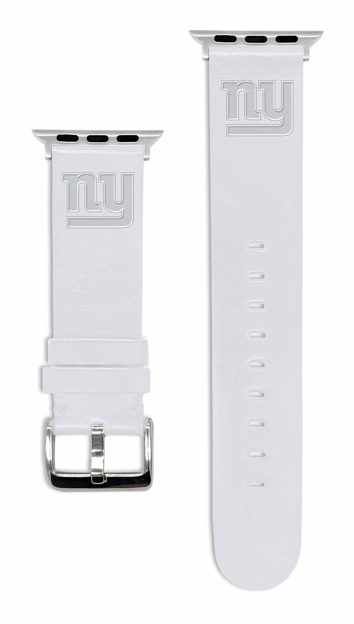 Game Time New York Giants Apple Leather Watch Band - USA Sewn