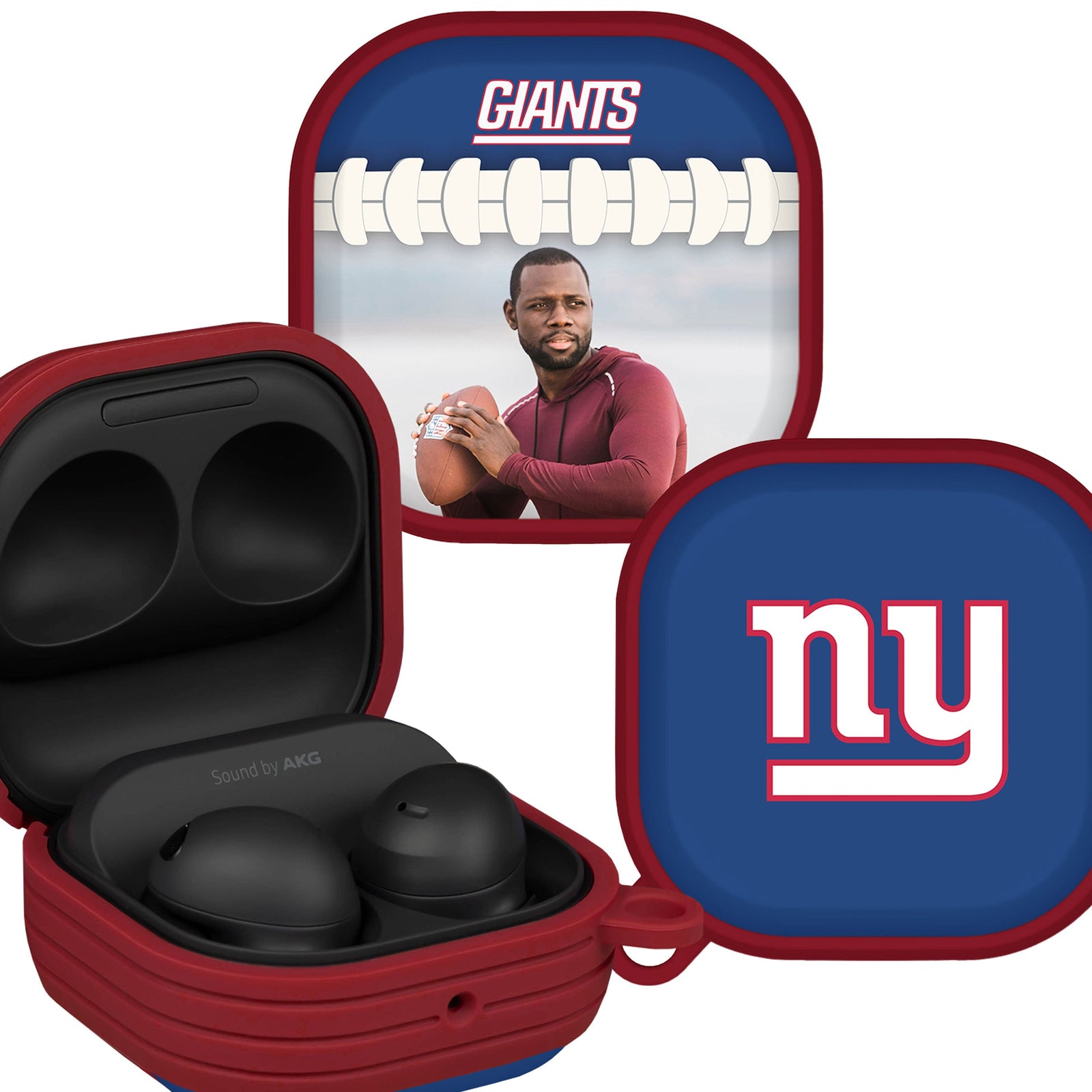 New York Giants Custom Photo HDX Samsung Galaxy Buds Pro & Buds Live Case Cover