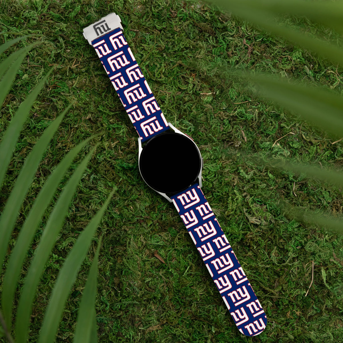 Game Time New York Giants Signature Series Watch Band With Engraved Buckle
