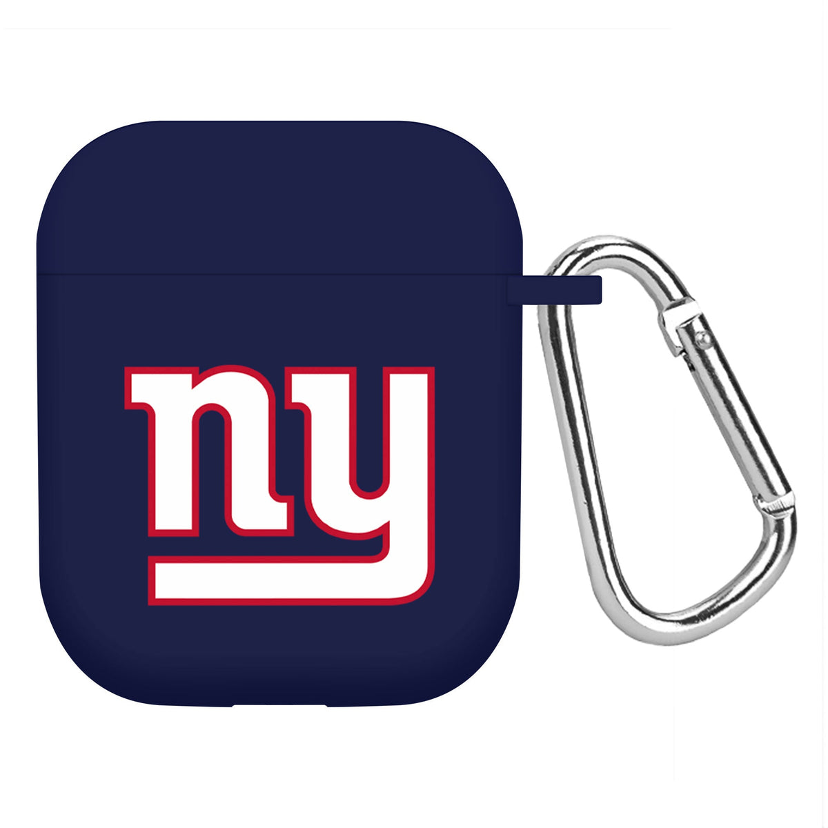 New York Giants Custom Name HD Apple AirPods Gen 1 &amp; 2 Case Cover (Navy)